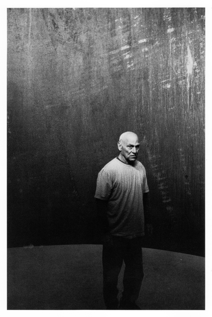 Richard Serra photographed by Robert Frank 2002 The List
